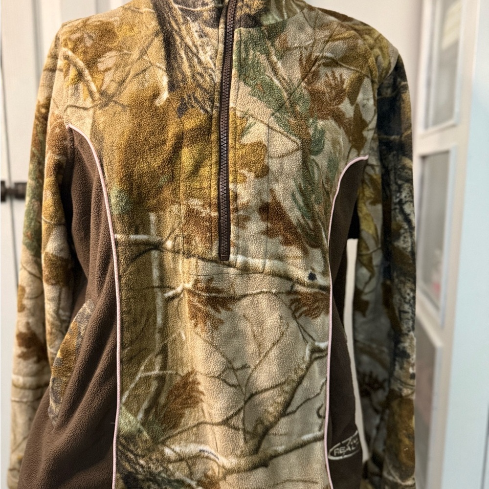 Realtree Camouflage Fleece Pullover